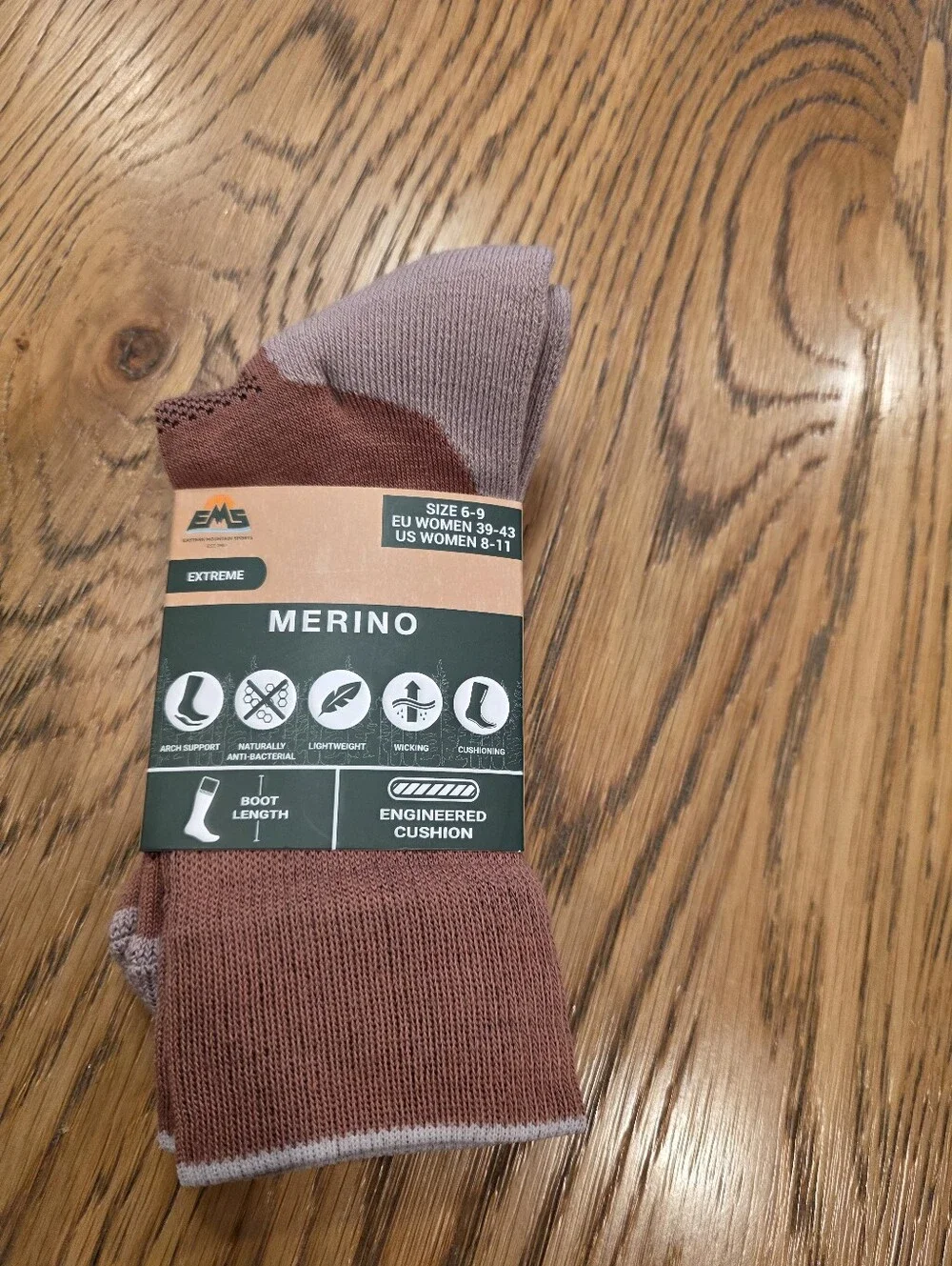 EMS Merino Wool Boot Length Sock